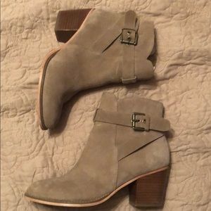 Sole society tan booties!
